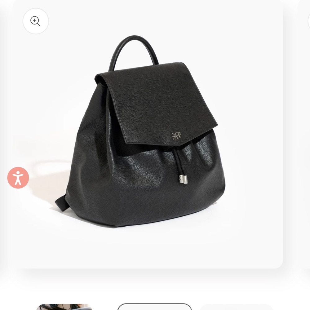 Freshly Picked- Ebony Drawcord Backpack